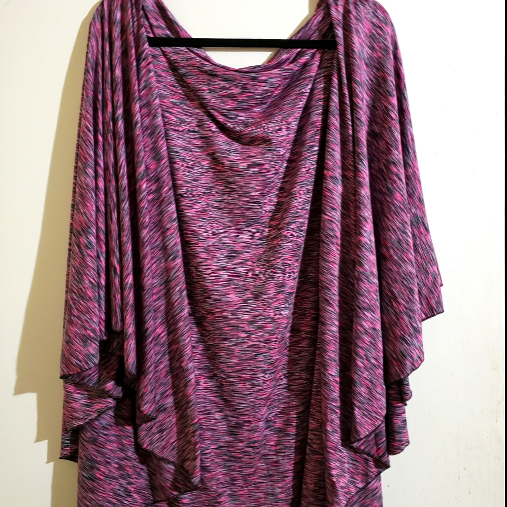 Demdaco City Wrap Sport Spacedye pink, grey, black
